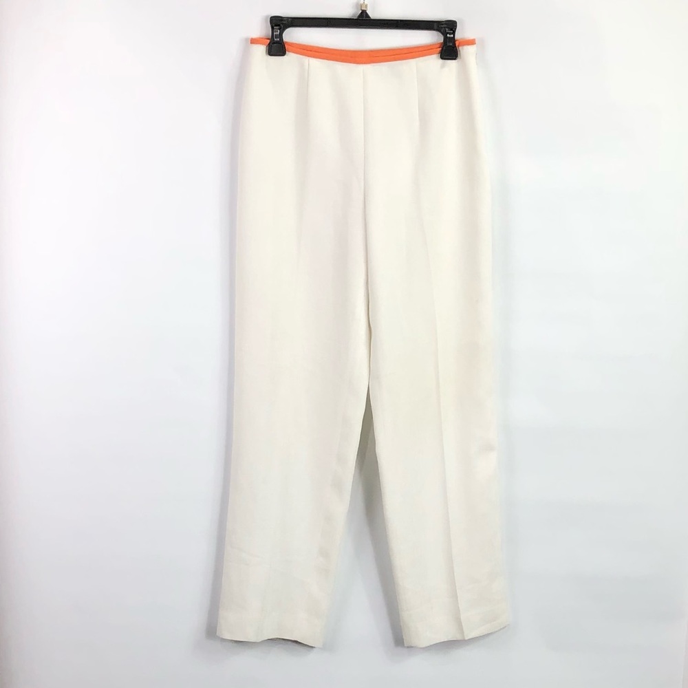 Kasper petite lined dress pants zipper 4P